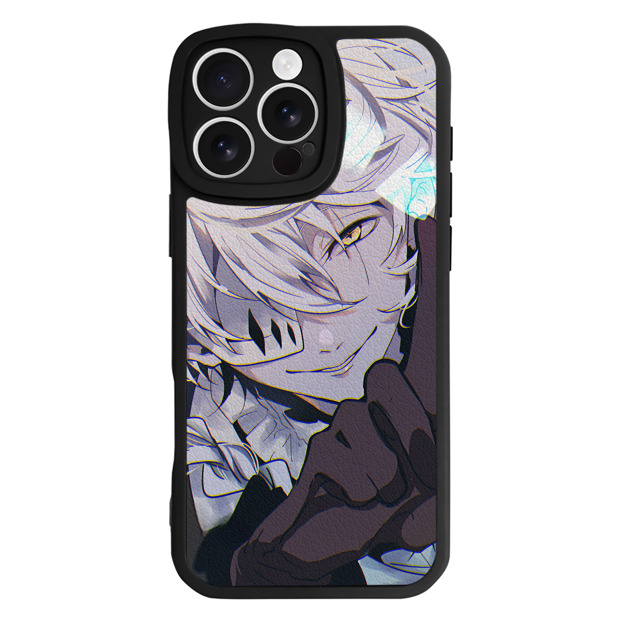 （画像用） 文豪ストレイドッグス Bungo Stray Dogs 【iPhone 16シリーズ対応】シリコンスマホケース（レザー調） 材質：シリコン